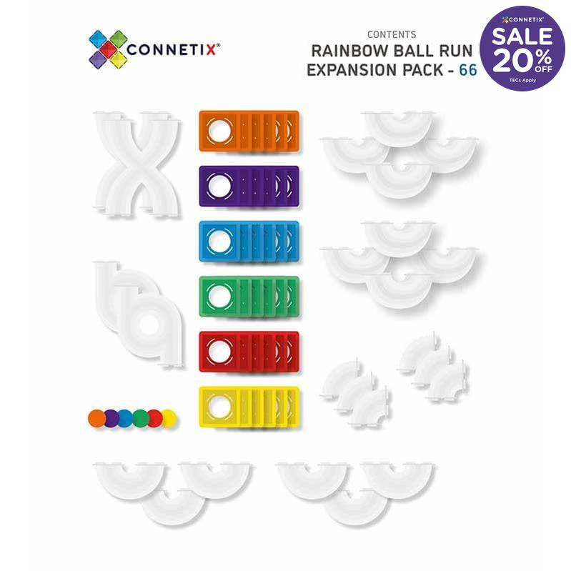 Connetix 66 pc Ball Run Expansion Pack