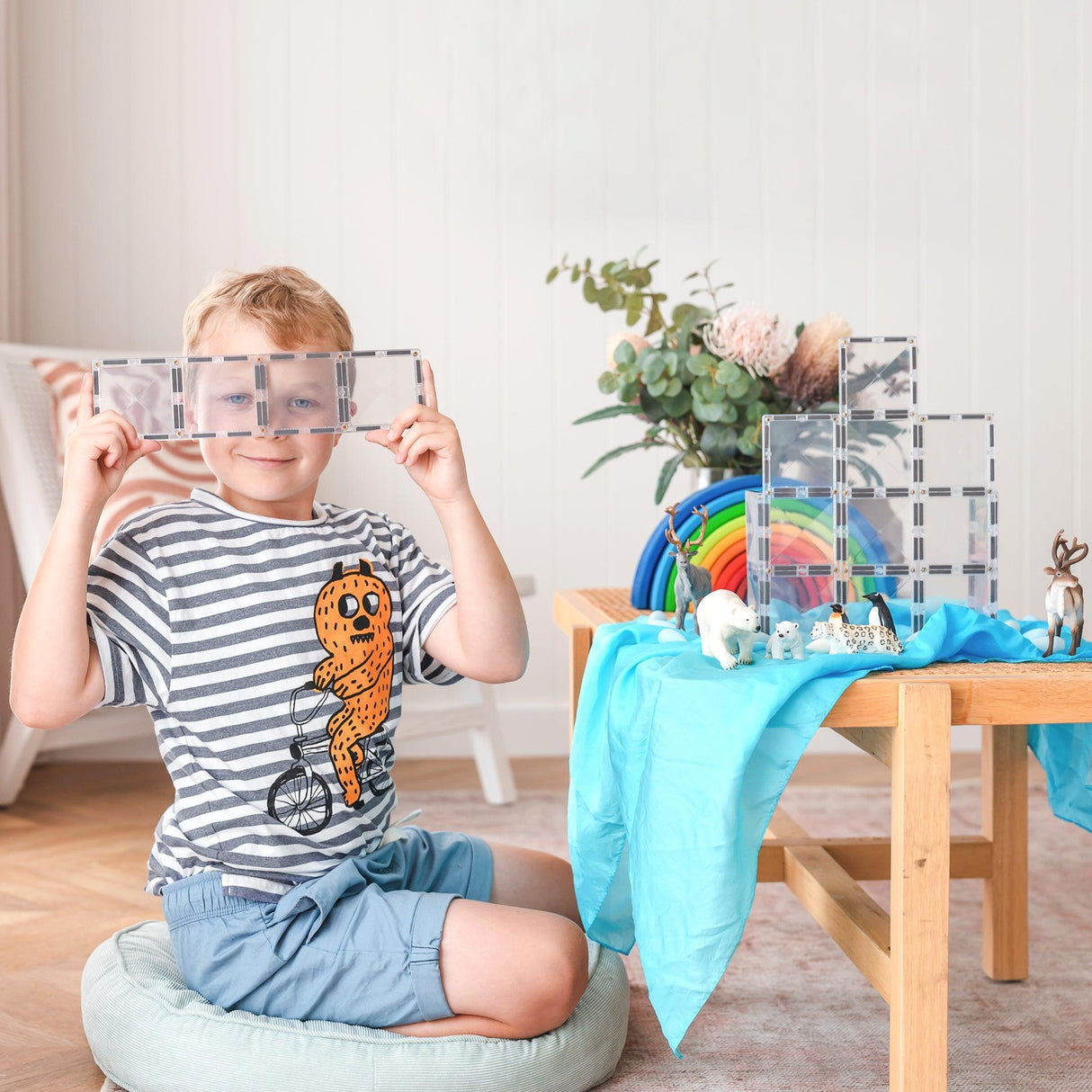 Connetix Clear Rectangle pack 12pce