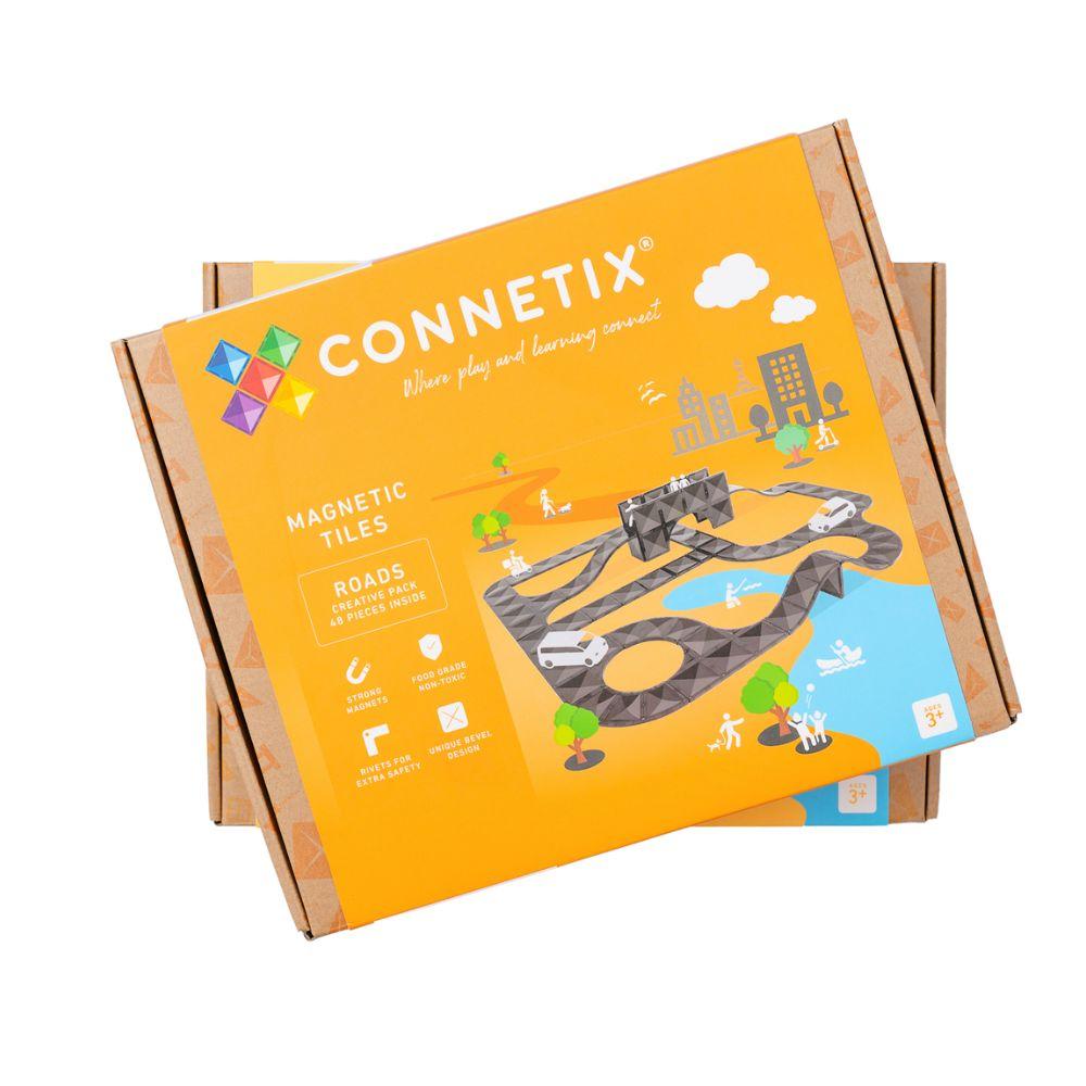 Connetix Creative Roads Pack 48 pc