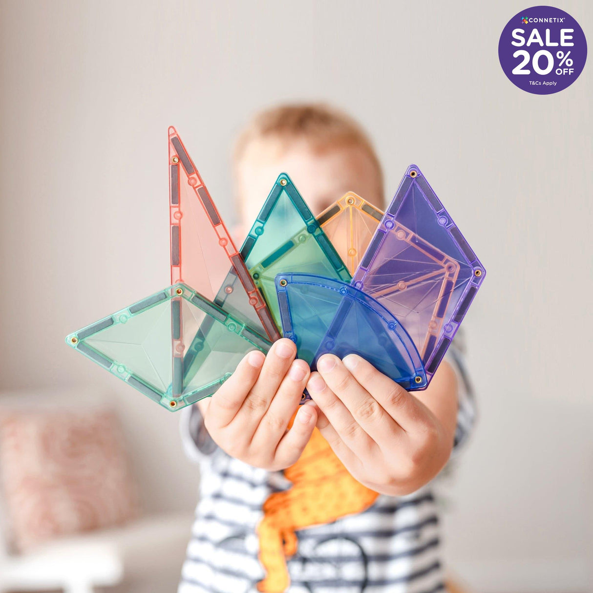 Connetix Pastel Shape Expansion Pack 48pc