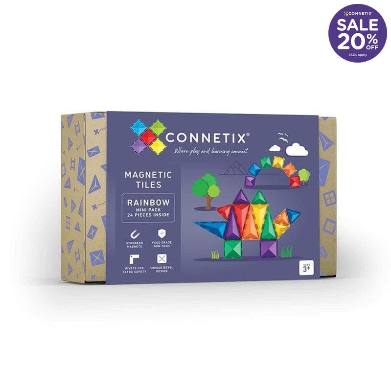 Connetix Rainbow Mini Pack - 24pc