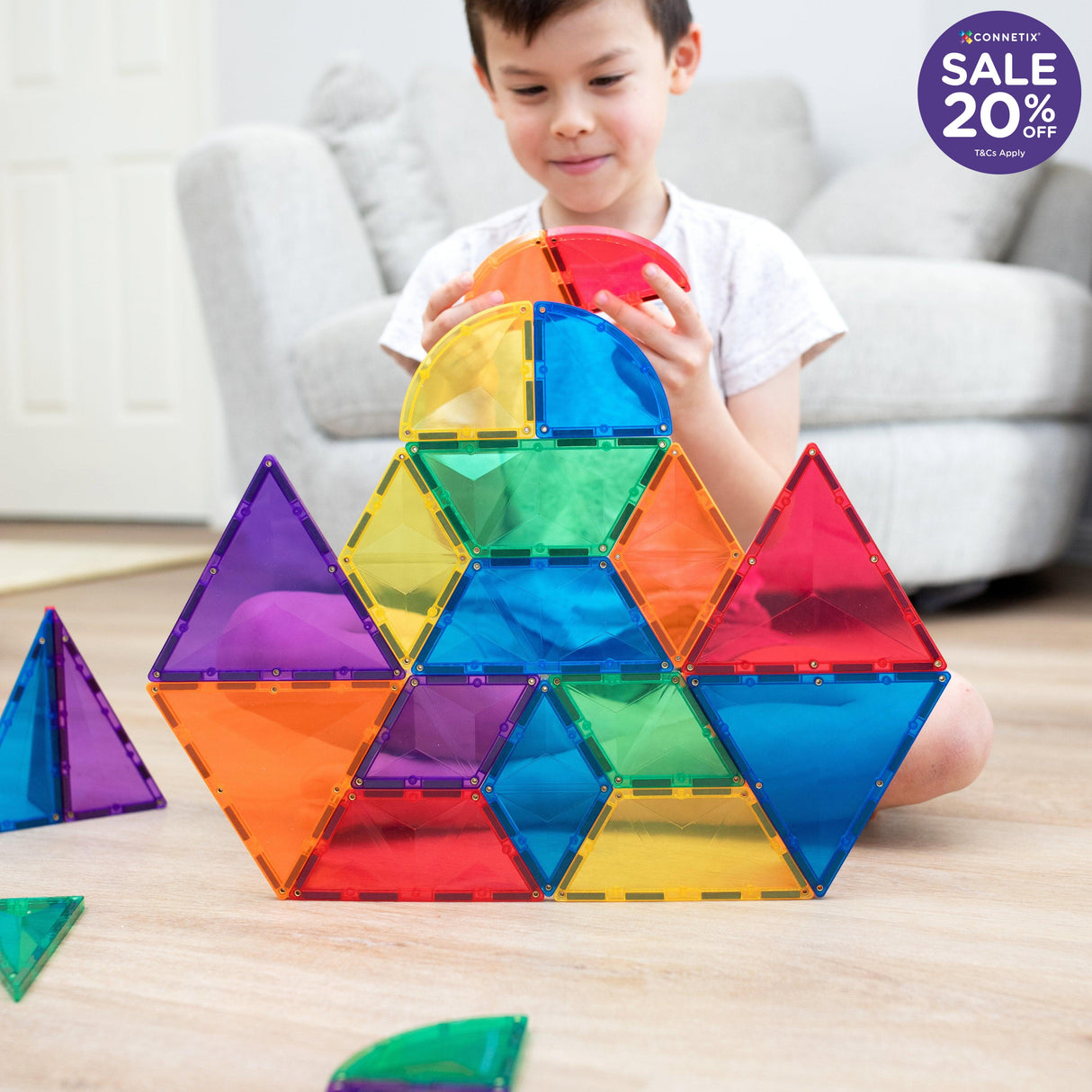 Connetix Rainbow Shape Expansion Pack 36pc