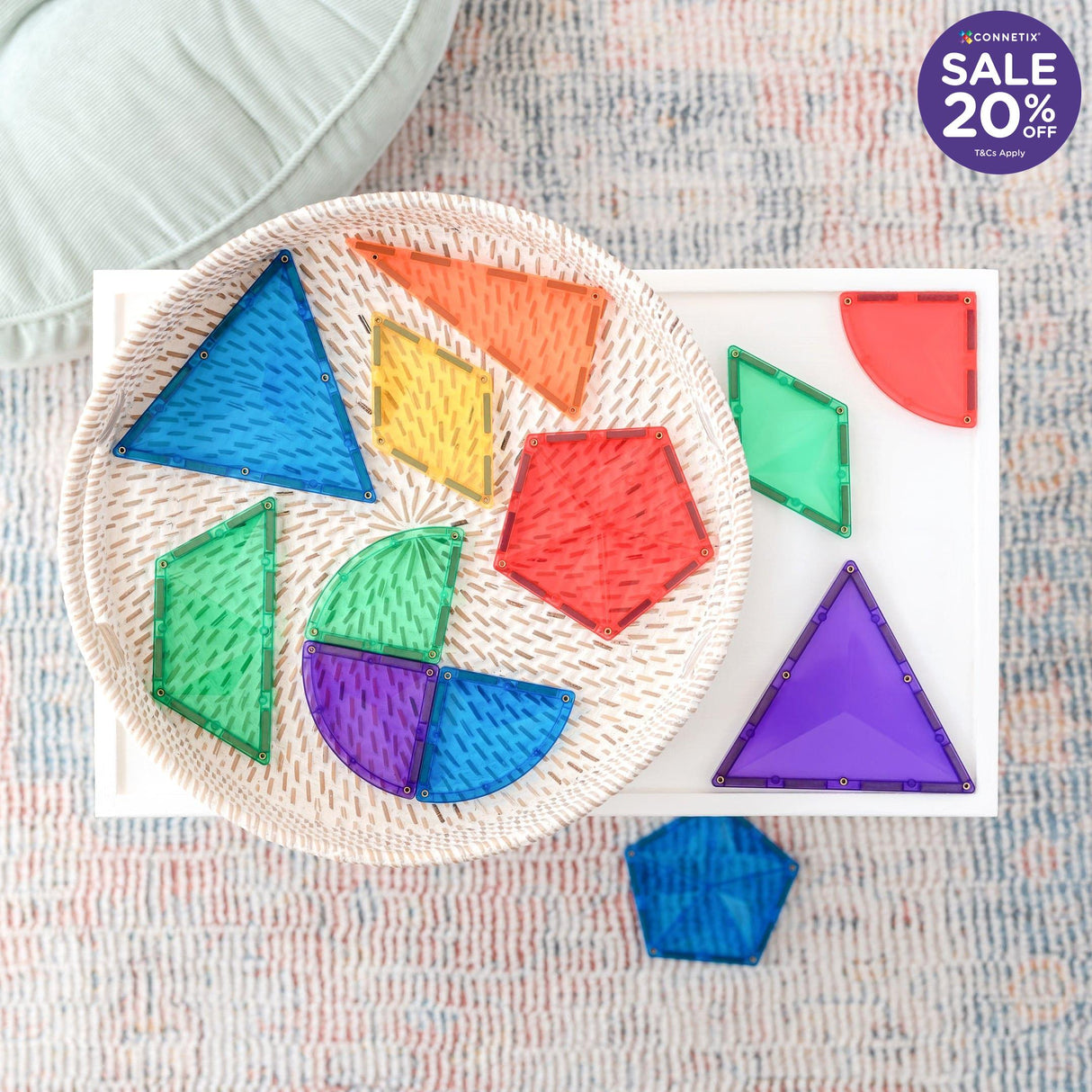 Connetix Rainbow Shape Expansion Pack 36pc