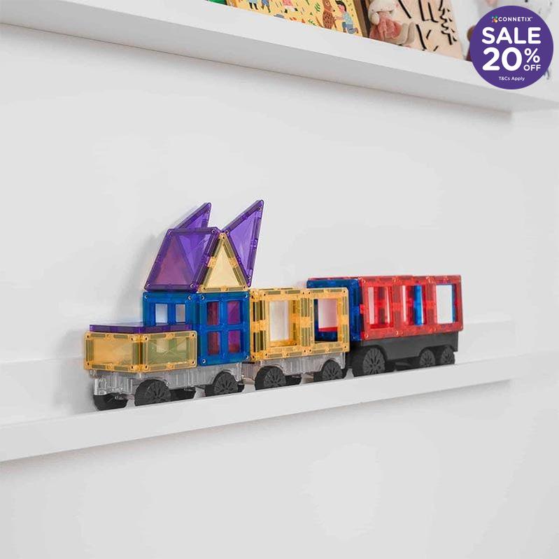 Connetix Rainbow Transport Pack - 50pc