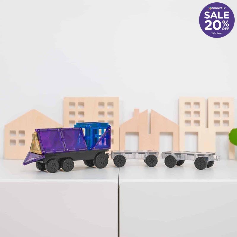 Connetix Rainbow Transport Pack - 50pc