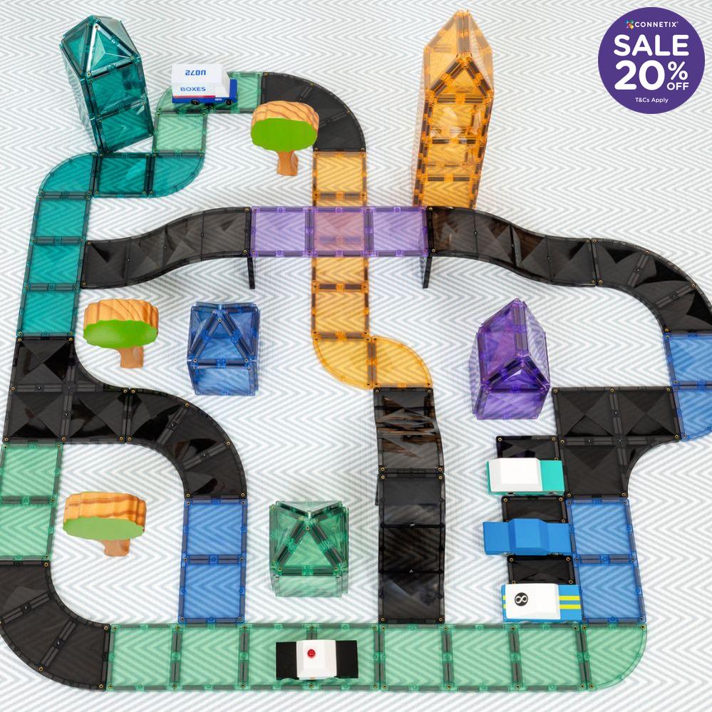 Connetix Ramps & Intersections Pack 16 pc