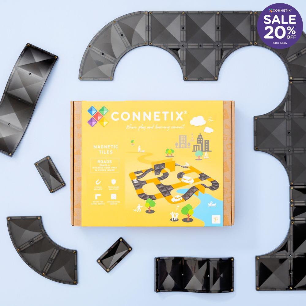 Connetix Ramps & Intersections Pack 16 pc