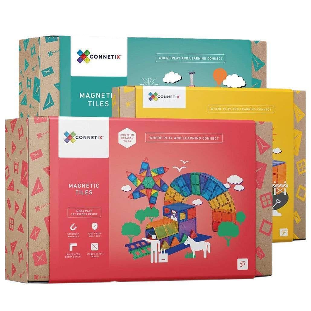 Connetix 306 Piece Complete Bundle magnetic tiles