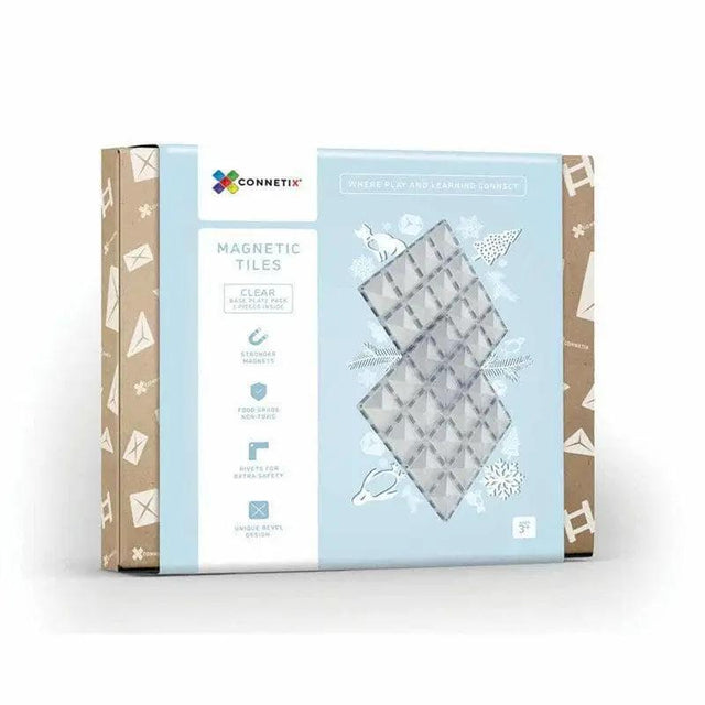 Connetix Tiles 36 Piece Clear Pack Bundle