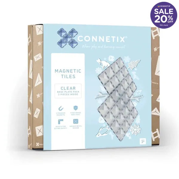 Connetix Tiles 8 Piece Base Plate Bundle