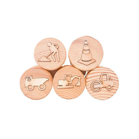 Construction Playdough Stamps