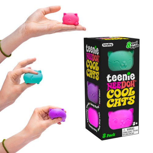 Cool Cats Teenie NeeDoh sensory fidget toy