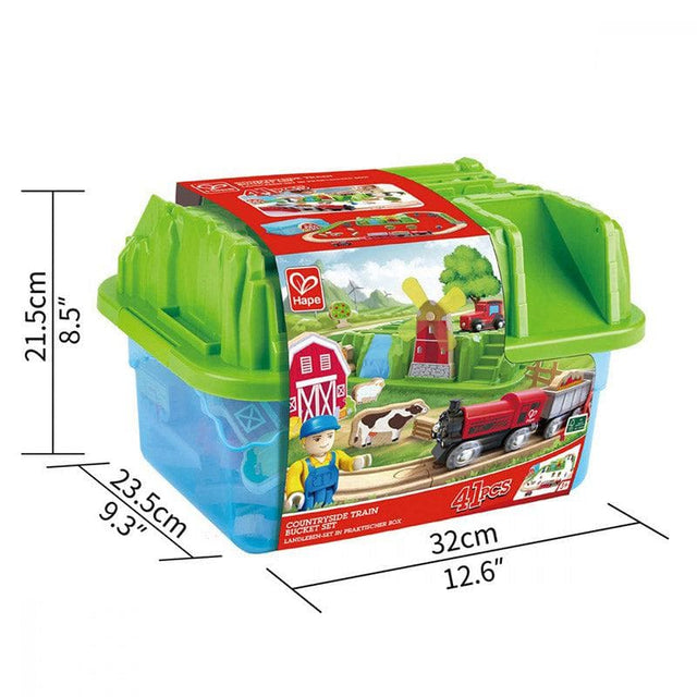Countryside Train Bucket Set-Toy Vehicles-My Happy Helpers