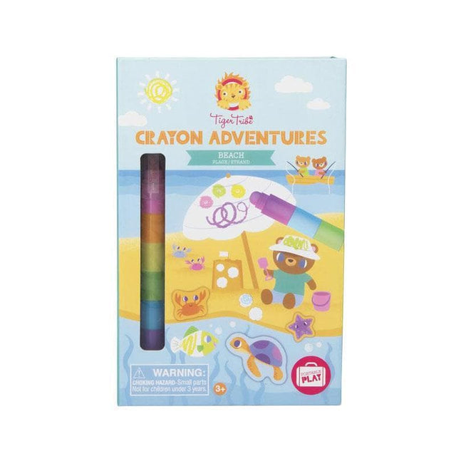 Crayon Adventures - Beach-Creative Play & Crafts-My Happy Helpers