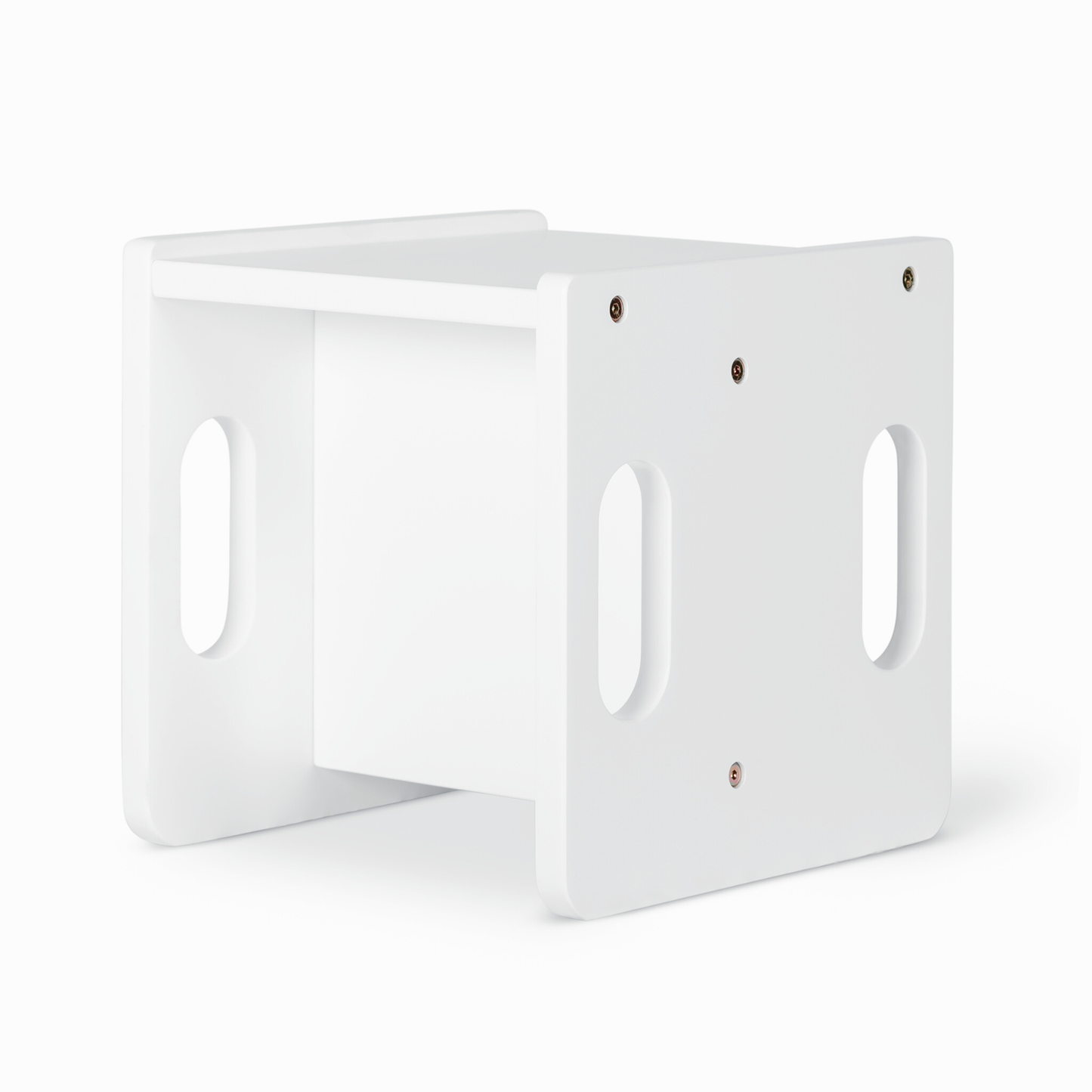 Cube Weaning Chair - White Twin Pack-Furniture & Décor-My Happy Helpers