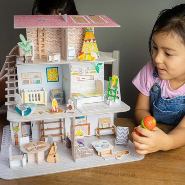 Cut Out Doll House-Creative Play & Crafts-My Happy Helpers