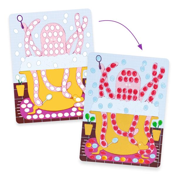 Finger Painting - Dots & Fish Art Activity