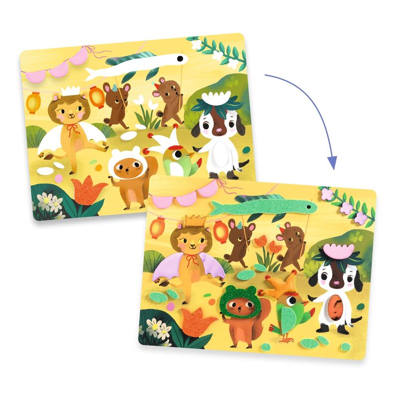 Foam Collage - Sparkling Parties Activity