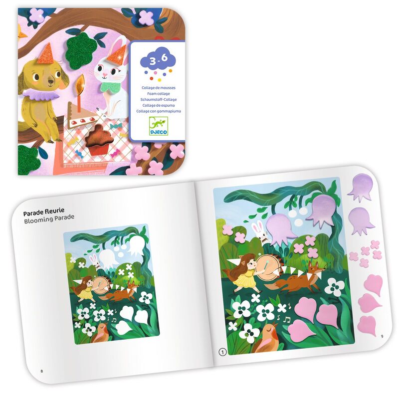 Foam Collage - Sparkling Parties Activity