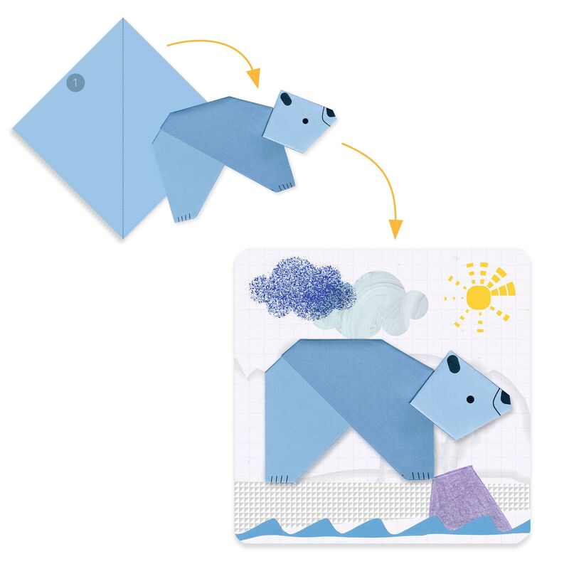 First Paper Foldings - 1, 2, 3… Fold! Activity