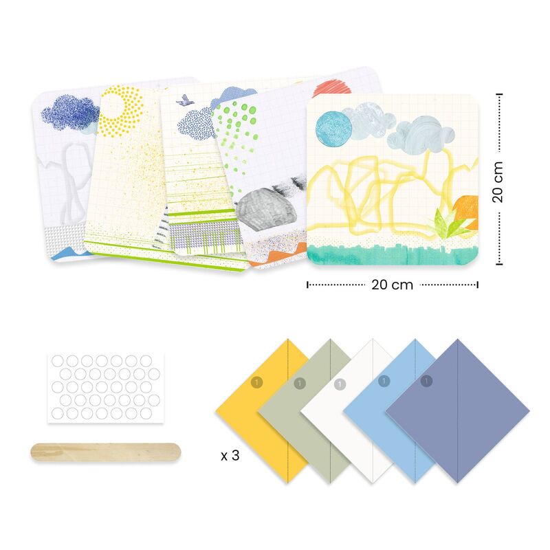 First Paper Foldings - 1, 2, 3… Fold! Activity