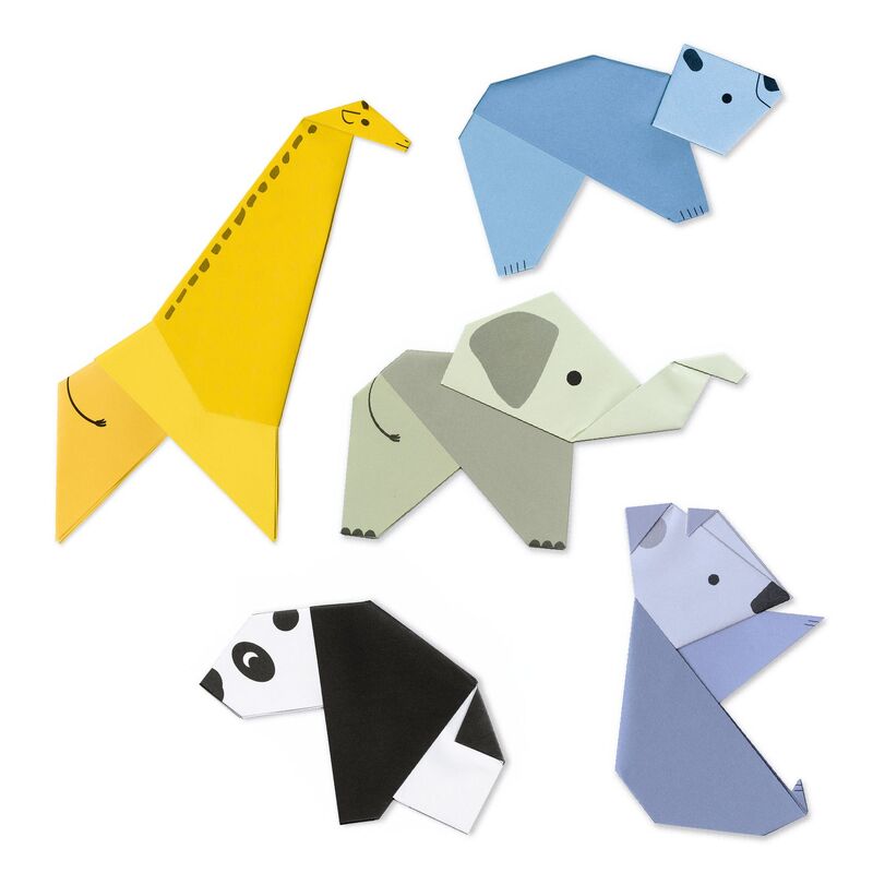 First Paper Foldings - 1, 2, 3… Fold! Activity