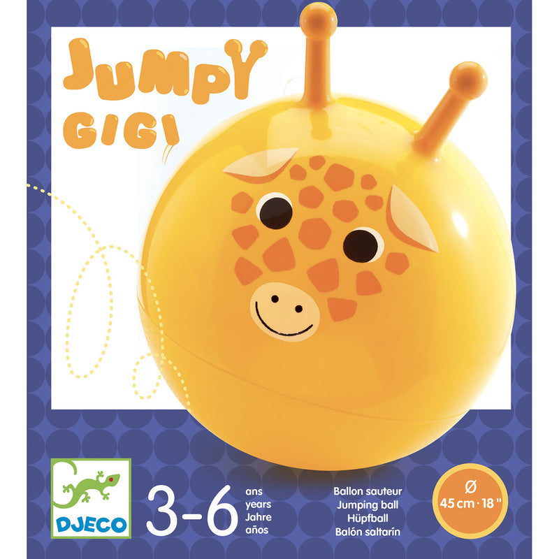 Close-up detail of the Gigi Jumpa Ball Hopper