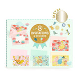 Fairies Card & Blank Invitation Set