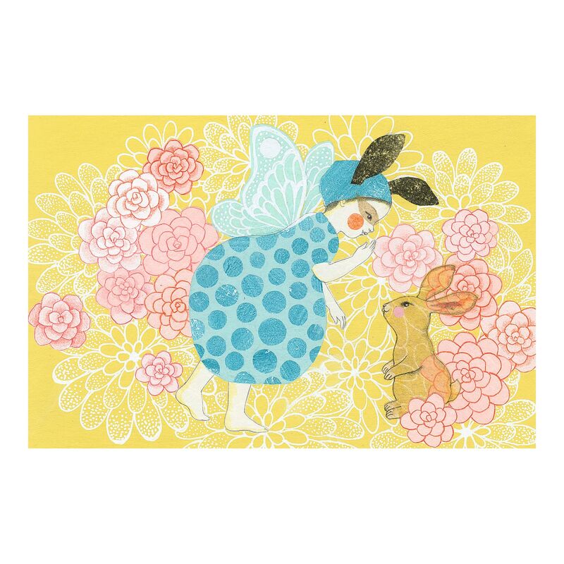 Fairies Card & Blank Invitation Set