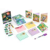 Tinou Stationery Case Garden Themed