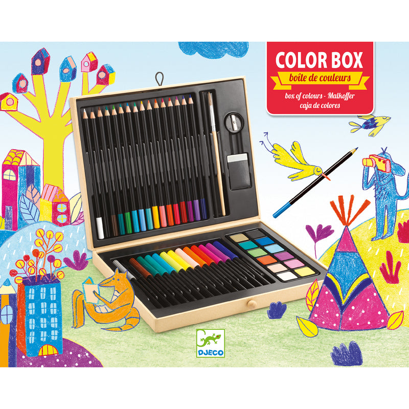 Close-up detail of the Colour Box Set