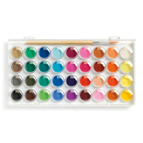 36 Gouache Colour Paint Palette
