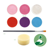Sweet Body Art Palette 6 Colours