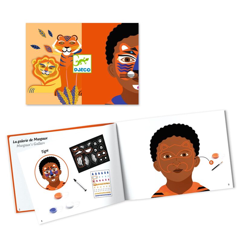Panthera Face Painting Activity Kit