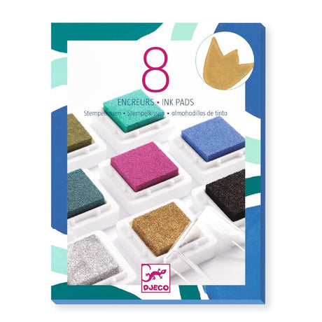 8 Chic Ink Pads and 1 Cleaner