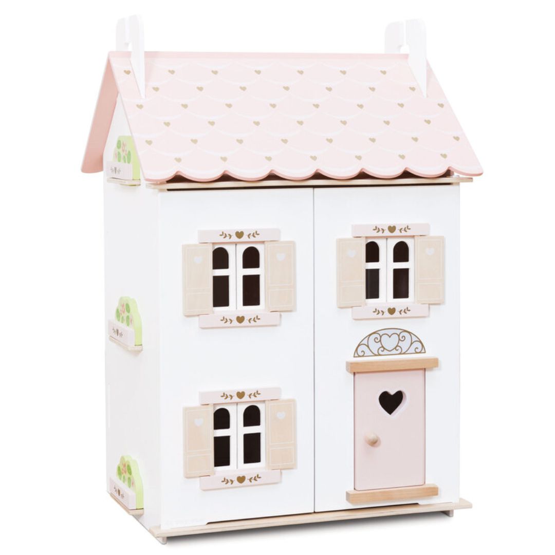 Le Toy Van Daisylane Rose Heart Doll House – a fairy tale residence awaits its royalty