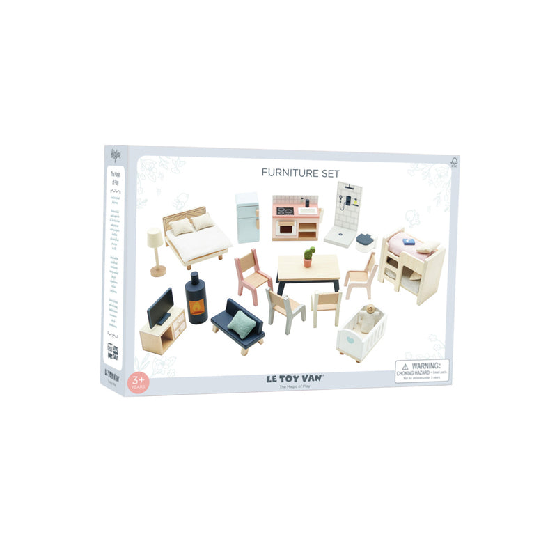 Le Toy Van Daisylane Starter Furniture Set – inspires interactive play and social development