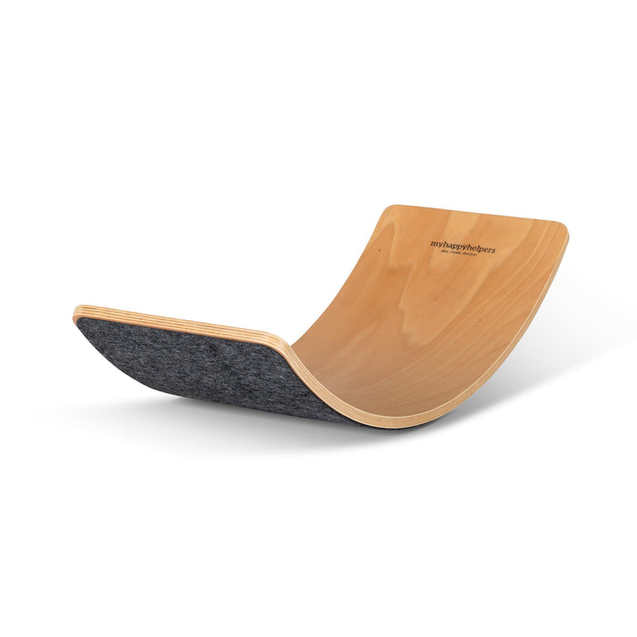 Dark Grey Felt Backed Balance Board