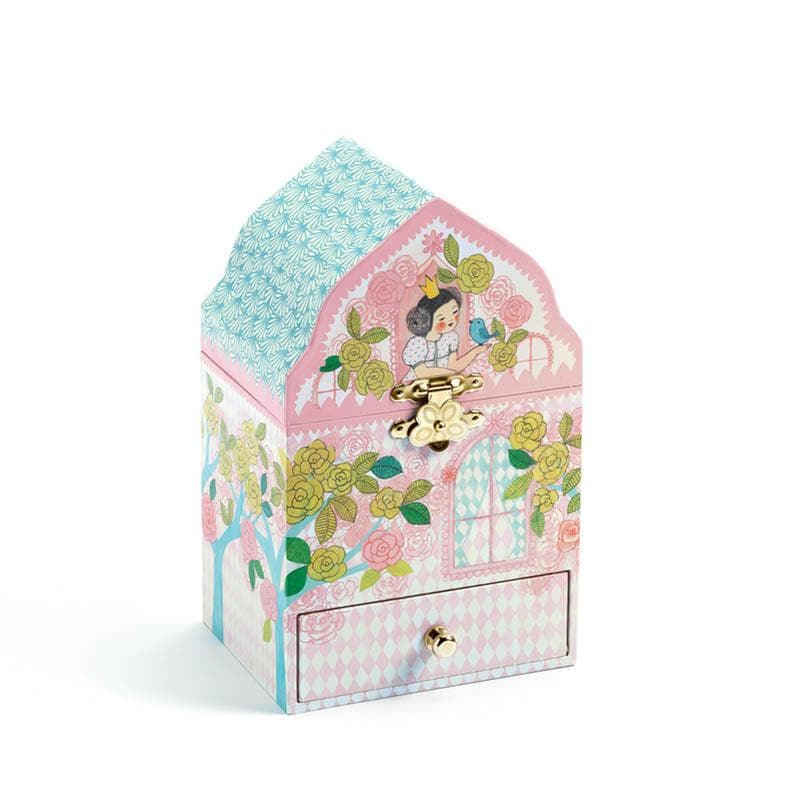Close-up detail of the Delighted Palace Music Box