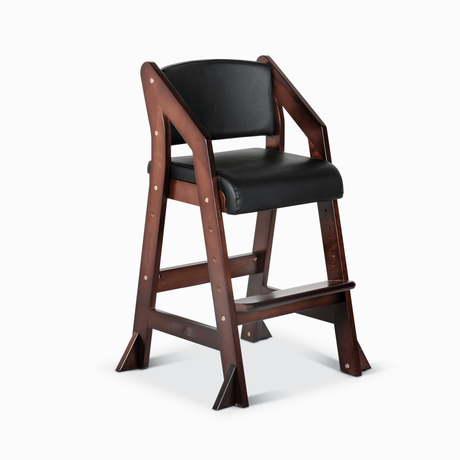Dine and Grow - Walnut & Black Dining Chair-Furniture & Décor-My Happy Helpers