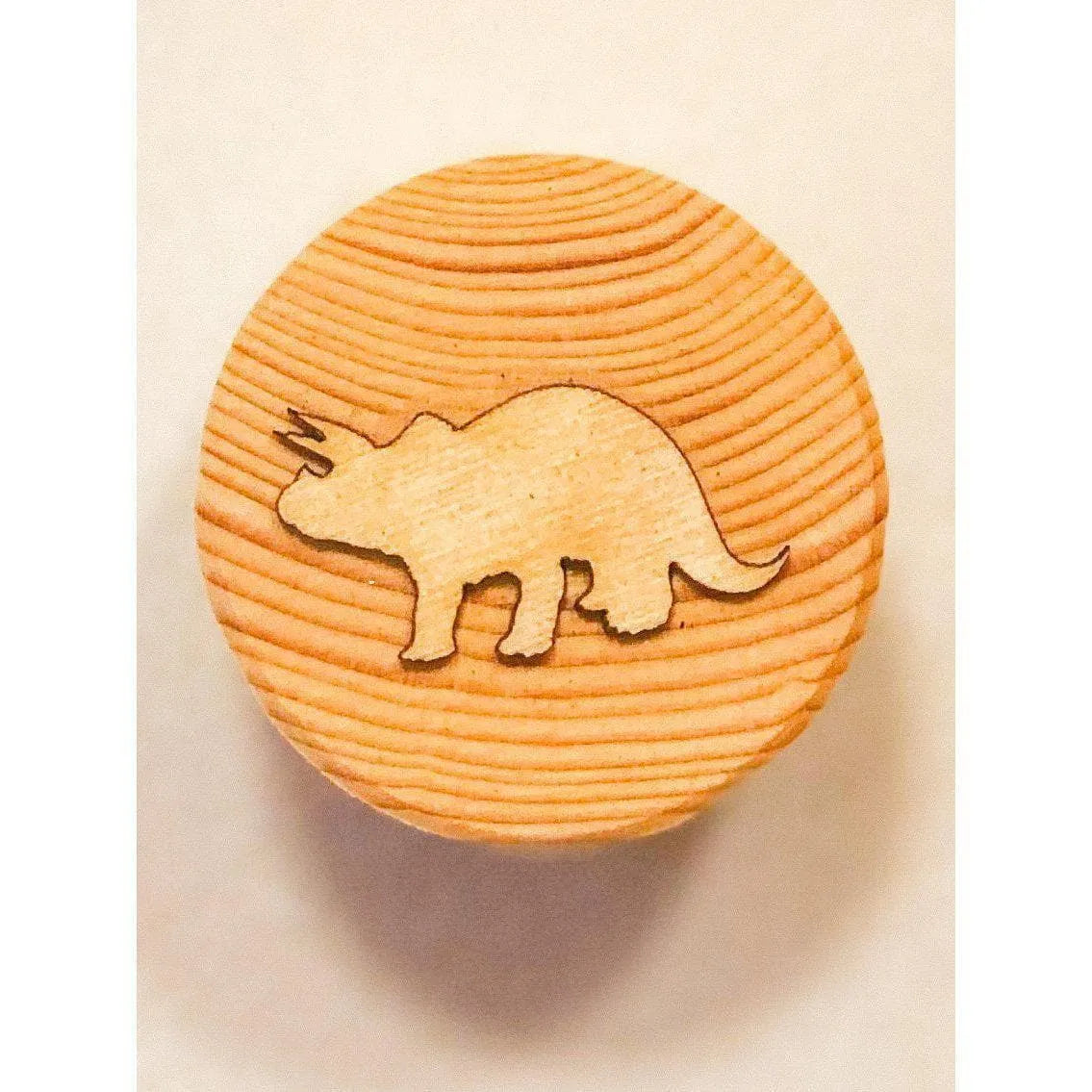 Dinosaur Playdough Stamps