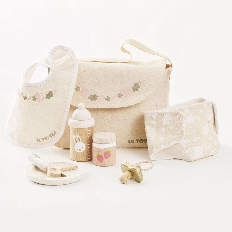 Le Toy Van Doll Nursing Set – everything baby doll needs, packed and ready to go
