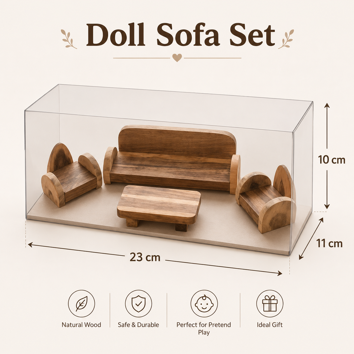 Doll Sofa Set
