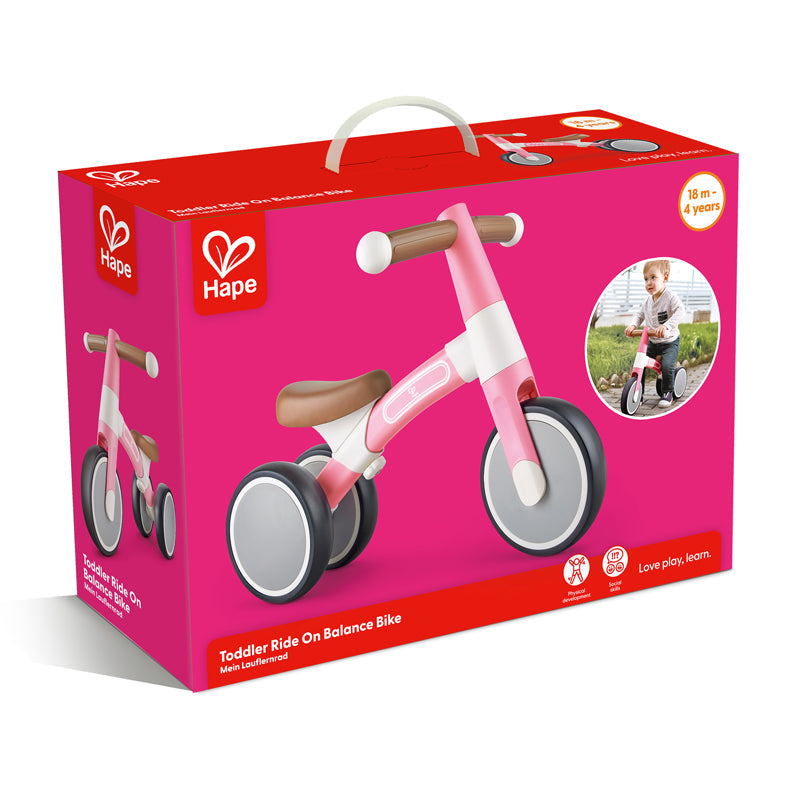 Toddler Ride On Balance Bike Pink