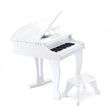 Deluxe White Grand Piano