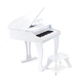 Deluxe White Grand Piano