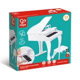 Deluxe White Grand Piano