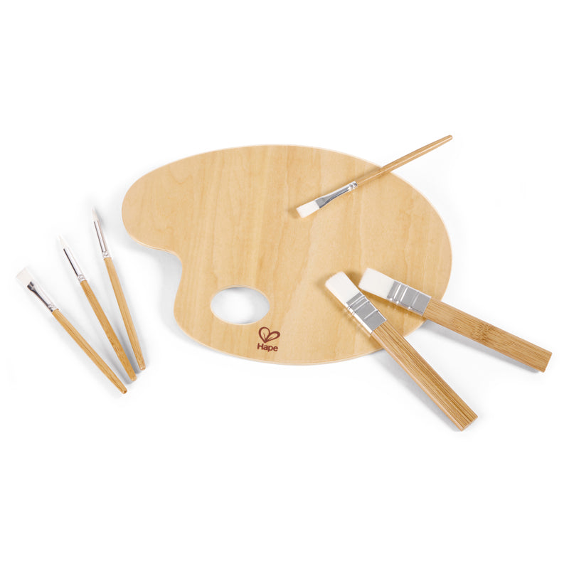 Art Palette and Brush Kit