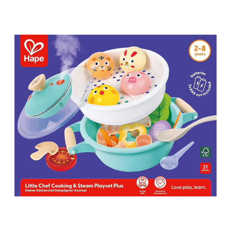 Little Chef Cooking & Steam Playset Plus