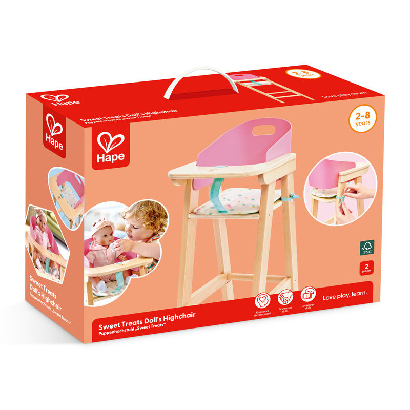 Sweet Treats Doll's Highchair